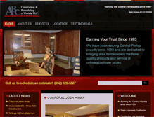 Tablet Screenshot of abcconstructionandremodeling.com